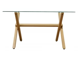 Masa C291 Glass Top 10 mm 140 x 80 x 75 cm-thumb-3