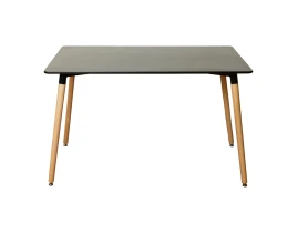 Masa OSLO Dreptunghiulară Black 120 x 80 x 72 cm-thumb-3