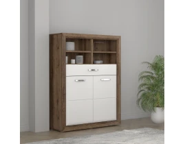 MAREY Vitrină 2 uși 1 sertar-thumb-6