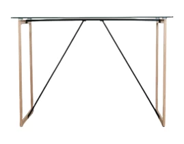 Masa 19C06 Glass Top 8 mm 110 x 70 x 75 cm-thumb-4