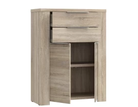 CALPE Comodă 2 uși 2 sertare -thumb-4