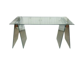 Стол SD2745T Glass/Cherry 160 x 90 x 75 cm