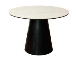 Cтол Rondo Ceramic White 110 x 110 x 75 cm