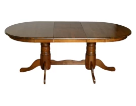 Masa Extensibilă HAZEL Walnut 150/195 x 100 x 75 cm-thumb-4