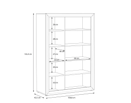 TIZIANO Витрина Кабинет-thumb-5