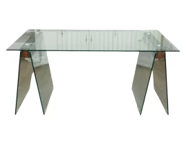 Masa SD2745T Glass/Cherry 160 x 90 x 75 cm 
