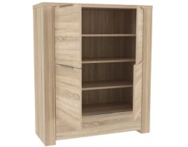 CALPE Vitrină Cabinet 4 Uși 1 Sertar-thumb-3