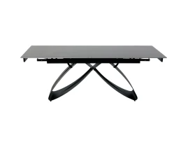 Cтол Раздвижной маленький INFINITY Black 140/180 x 80 x 76 cm DT-8118-thumb-4