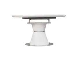 Masa Extensibilă RINA WHITE 140/180 x 80 x 76 cm DT-8118-thumb-3
