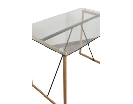 Masa 19C06 Glass Top 8 mm 110 x 70 x 75 cm-thumb-7