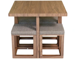 Hабор SD2741 1+4 Chery+Grey Fabric 