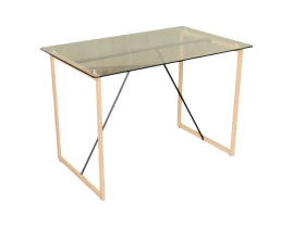 Masa 19C06 Glass Top 8 mm 110 x 70 x 75 cm-thumb-2