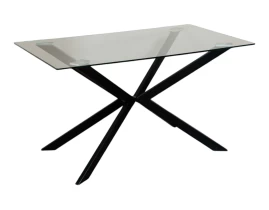 Masa 18C14 Glass Top 10 mm 140 x 80 x 75 cm-thumb-4