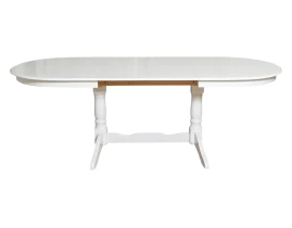Masa Extensibilă EUROPA 950 Alb 155/269 x 96 x 80 cm-thumb-4