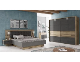 RICCIANO Кровать со встроенным освещением 180x200-thumb-9