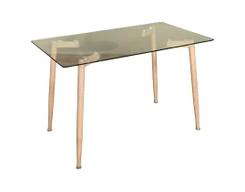 Masa 18C09 Glass Top 8 mm 120 x 70 x 75 cm-thumb-2