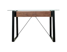 Стол 19C07 Glass Top 8 mm 120 x 70 x 75 cm-thumb-3