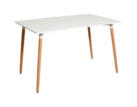 Cтол OSLO Dreptunghiulară Alb 120 x 80 x 72 cm-thumb-2