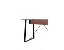Masa 19C07 Glass Top 8 mm 120 x 70 x 75 cm-thumb-4