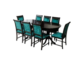 Cтол Раздвижной VICTORIA Wenge 210/300 x 102 x 81 cm-thumb-10