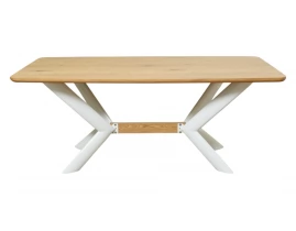 Masa E1044 Brown+White Leg 180 x 90 x 75 cm-thumb-4