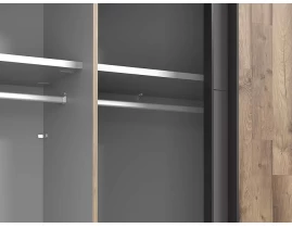 SIRIUS BLACK Dulap 2 uși glisante 270 cm-thumb-3