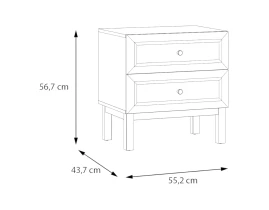 PENKRIDGE Прикроватная Тумба-thumb-5
