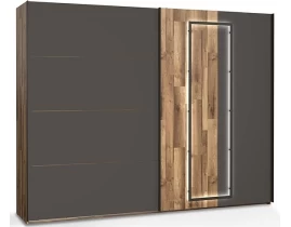 SIRIUS BLACK Dulap 2 uși glisante 270 cm-thumb-2