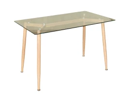  Стол С290 Glass Top 8 mm 120 x 70 x 75 cm-thumb-4