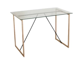 Masa 19C06 Glass Top 8 mm 110 x 70 x 75 cm-thumb-5
