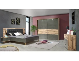 RICCIANO Кровать со встроенным освещением 180x200-thumb-8