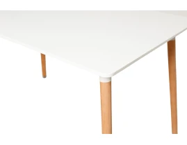 Cтол OSLO Dreptunghiulară Alb 120 x 80 x 72 cm-thumb-5