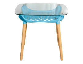 Masa OSLO Patrată Blue 80 x 80 x 75 cm