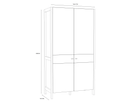 HOYVIK Dulap 2 uși 106 cm-thumb-6