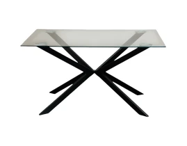 Masa 18C14 Glass Top 10 mm 140 x 80 x 75 cm