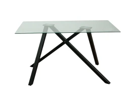 Masa 19C05 Glass Top 140 x 80 x 75 cm