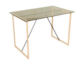 Masa 19C06 Glass Top 8 mm 110 x 70 x 75 cm-thumb-4