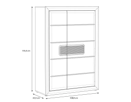 TIZIANO Витрина Кабинет-thumb-4