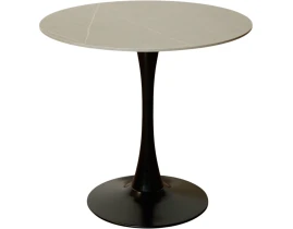 Masa Easy Rotundă Grey 80 x 80 x 75 cm 23C13