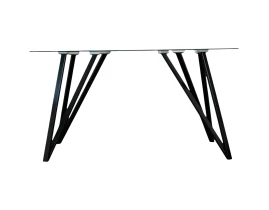 Стол 18C10 Glass Top 8mm 140 x 80 x 75 cm-thumb-7