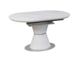 Cтол Раздвижной RINA WHITE 140/180 x 80 x 76 cm DT-8118-thumb-5