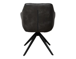 Scaun Grigio Piele Y-711 Black-thumb-5