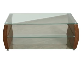 Кофейный Столик SD1050 Glass/Dark Brown-thumb-2