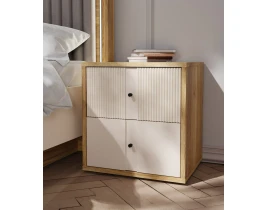 RANKIN Noptieră 2 sertare-thumb-2