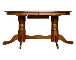 Masa Extensibilă HAZEL Walnut 150/195 x 100 x 75 cm-thumb-3