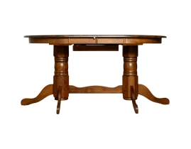 Cтол Раздвижной HAZEL Walnut 150/195 x 100 x 75 cm-thumb-5