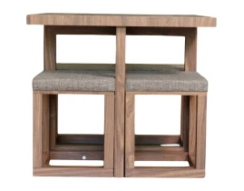 Hабор SD2741 1+4 Chery+Grey Fabric -thumb-2