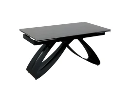 Masa Extensibilă INFINITY mică Black 140/200 x 80 x 76 cm DT-9024
