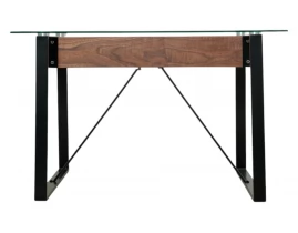 Masa 19C07 Glass Top 8 mm 120 x 70 x 75 cm-thumb-3