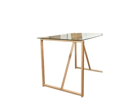 Masa 18C11 Glass Top 8 mm 120 x 70 x 75 cm-thumb-4
